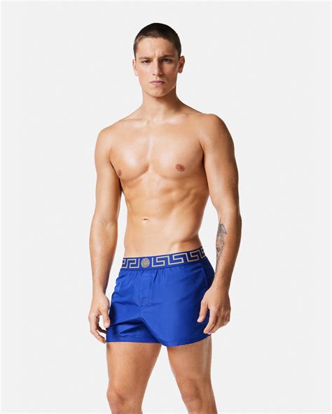 versace swim trunks mens nordstrom|men's Versace swim shorts.